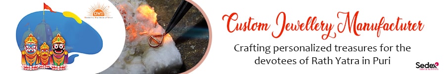 Custom Jewellery Manufacturer - Crafting personalized treasures for the devotees of Rath Yatra in Puri